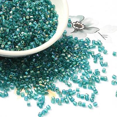 Transparent Colours AB Glass Seed Beads SEED-S042-19B-03-1
