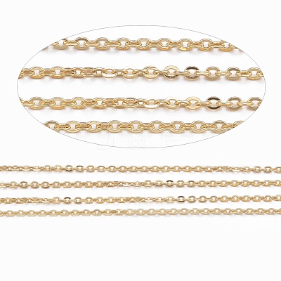 Ion Plating(IP) 304 Stainless Steel Cable Chains CHS-H007-01G-1