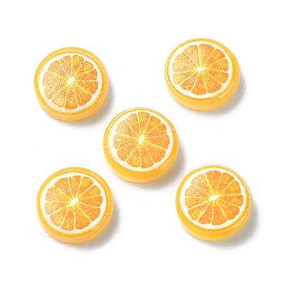 Fruit Series Opaque Resin Cabochons CRES-Q006-01D-1