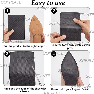 4Pcs Shoe Sole Repair AJEW-SP0002-47C-04-1
