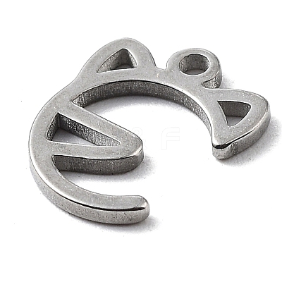 Non-Tarnish 304 Stainless Steel Charms STAS-K272-01C-P-1