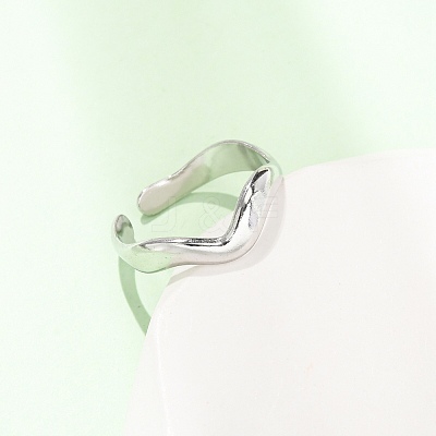 304 Stainless Steel Cuff Open Rings SA-CBA4160-38P-1