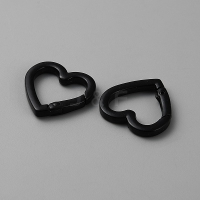 Zinc Alloy Spring Gate Rings AJEW-WH0471-106K-1