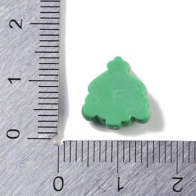 Opaque Christmas Theme Resin Cabochons RESI-H162-06O-1