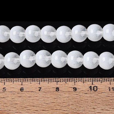 Acrylic Imitation Cat Eye Beads Strands OACR-Q197-01C-01-1