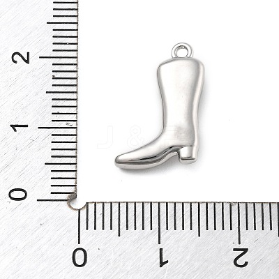 Brass Micro Pave Clear Cubic Zirconia Pendants KK-D283-34P-02-1