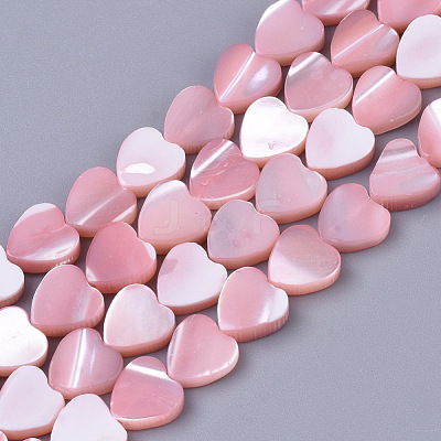Natural Trochid Shell/Trochus Shell Beads Strands SSHEL-T012-05-1
