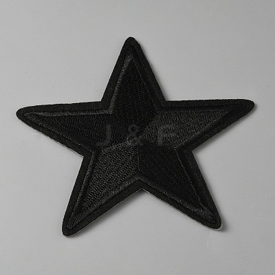 Iron on Star Cloth Patches PATC-WH0005-33C-1