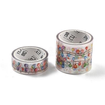 Festival Series Waterproof PET Decorative Stickers DIY-Q052-01D-1