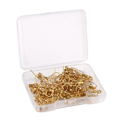 50Pcs Ion Plating(IP) 304 Stainless Steel Hooks STAS-DC0009-20-1