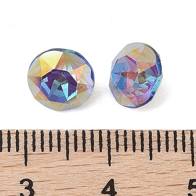 Glass Rhinestone Cabochons RGLA-L029-09B-1