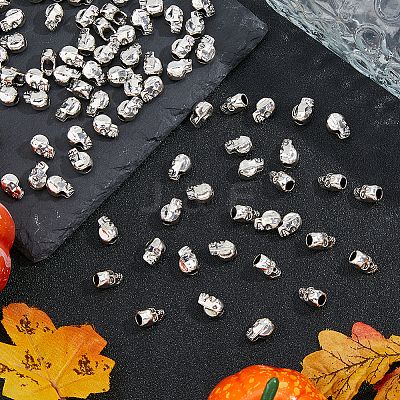 100Pcs Alloy European Beads FIND-FH0011-86-1