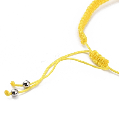 Adjustable Nylon Thread Braided Bead Bracelets Sets BJEW-JB05959-1