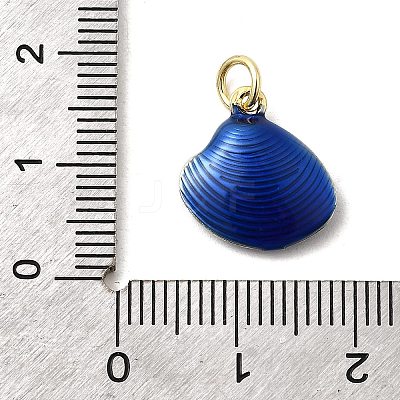Brass Enamel Charms KK-A268-08G-04-1