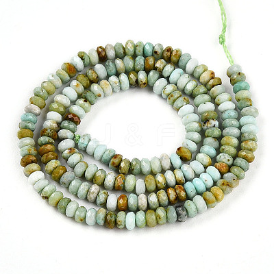 Natural Chrysoprase Beads Strands G-T141-44-1