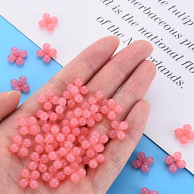 Transparent Acrylic Beads MACR-S373-02E-03-1
