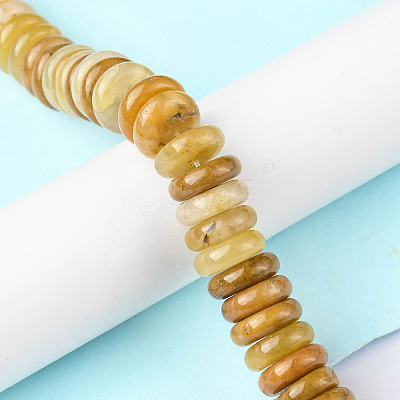 Natural Topaz Jade Beads Strands G-F743-01G-01-1