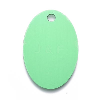 Pet Aluminium Pendants ALUM-I002-05-1