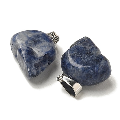 Natural Sodalite Pendants G-Z067-02P-03-1