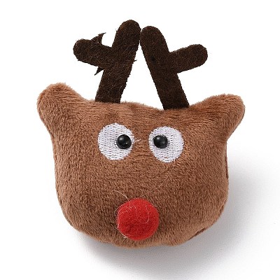 Christmas Theme Wool Cloth Brooches JEWB-F022-01F-1