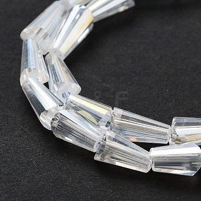 Electroplate Glass Beads Strands EGLA-J046-AB07-1