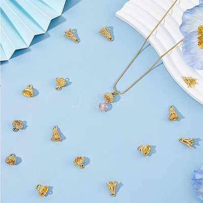 30pcs 3 style Alloy Pendant Bails FIND-HY0002-01-1