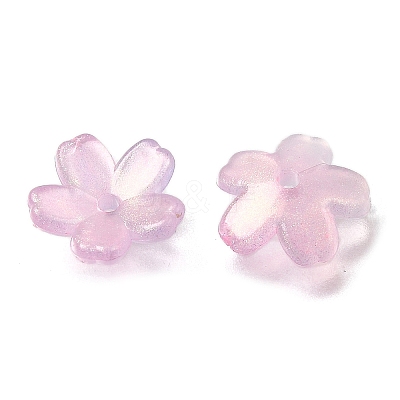 Acrylic Bead Caps OACR-I024-01D-1