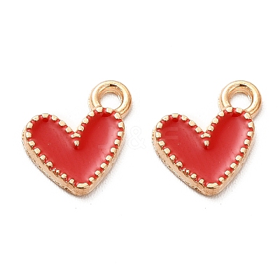Alloy Enamel Charms FIND-G055-20G-05-1