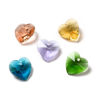 Glass Charms G030V14mm-M-1