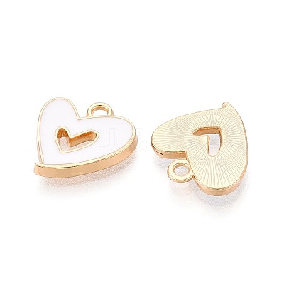 Alloy Enamel Pendants PALLOY-T092-27G-02-1