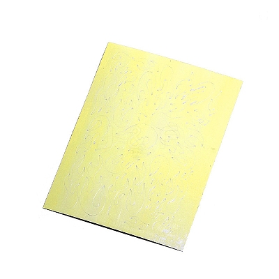 Laser Nail Art Stickers Decals MRMJ-Q034-053C-1