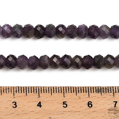 Natural Amethyst Beads Strands G-G278-A02-4x6mm-1