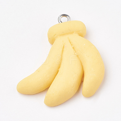 Handmade Polymer Clay Pendants LS-X-CLAY-T012-07-1