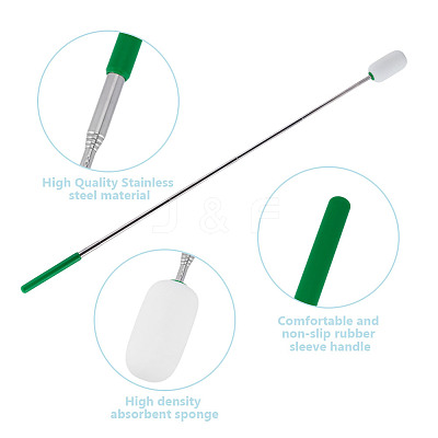 5Pcs 5 Styles Telescopic Sponge Cup Brush DIY-HY0002-43-1