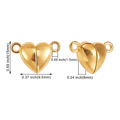 20Sets 2 Colors Alloy Magnetic Clasps PALLOY-CJ0001-155-1