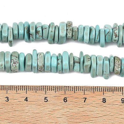 Natural Howlite Beads Strands G-A302-A01-03-1