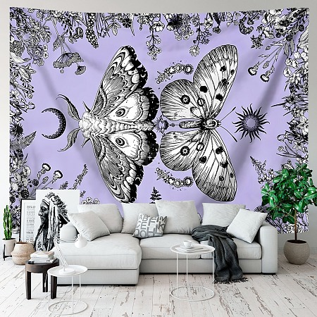 Butterfly Altar Wiccan Witchcraft Tapestries PW-WG7D4F4-01-1