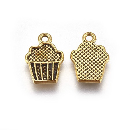 Tibetan Style Alloy Drink Charms X-TIBEP-A100748-G-FF-1