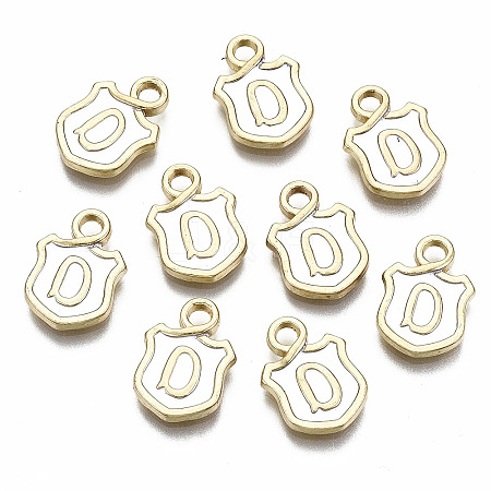 Alloy Enamel Charms ENAM-T012-03D-RS-1