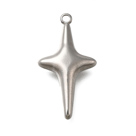 304 Stainless Steel Pendants STAS-C119-22P-1
