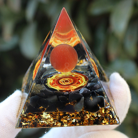 Orgonite Pyramid Resin Energy Generators PW-WG94568-27-1