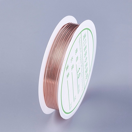 Round Copper Wire for Jewelry Making YS-TAC0001-01C-RG-1