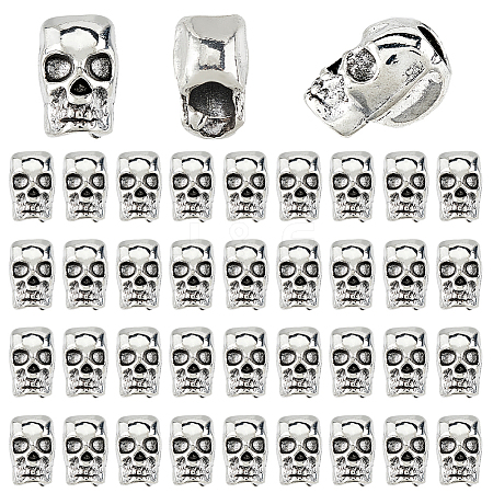 100Pcs Alloy European Beads FIND-FH0011-86-1