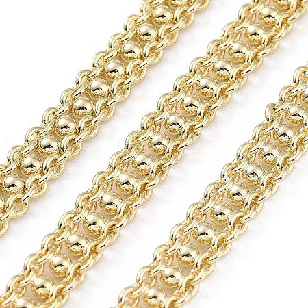 Rack Plating Brass Cable Chains CHC-F018-05G-1