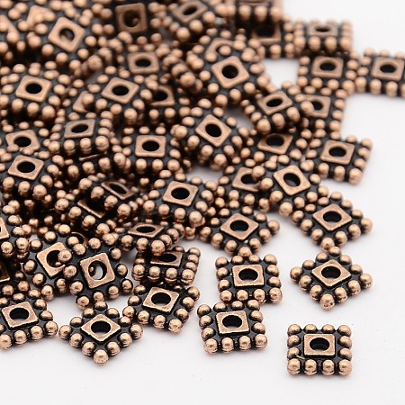 Tibetan Style Alloy Spacer Beads LS-TIBEB-P002-02R-NR-1