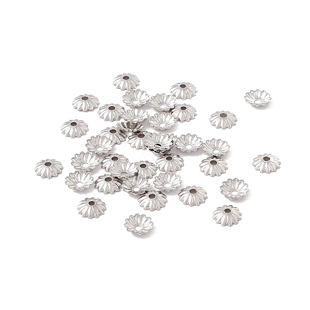 Non-Tarnish 304 Stainless Steel Bead Caps LS-STAS-P307-03P-1