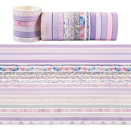 20 Rolls Paper Adhesive Tape Set DIY-TAC0023-42B-1