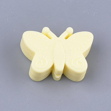 Food Grade Eco-Friendly Silicone Focal Beads LS-SIL-T052-05G-1
