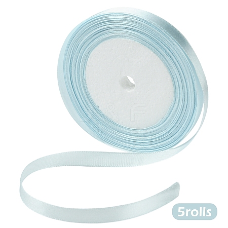 5 Roll Single Face Satin Ribbon SRIB-YW0001-03A-1