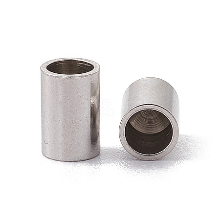 Tarnish Resistant 201 Stainless Steel Cord Ends X-STAS-G288-01A-P-1